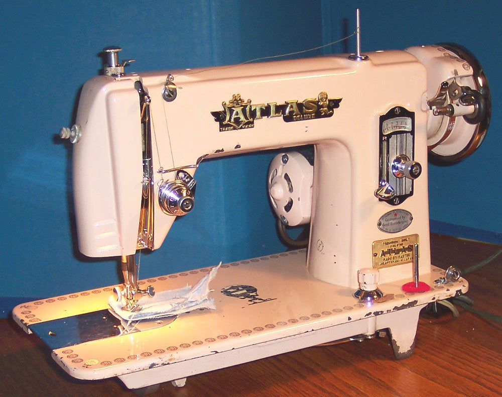 atlas sewing machine 1950 model