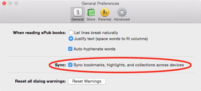 Syncing collections with kindle for mac
